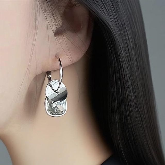 Poppin-Gemstone Dangle Earring