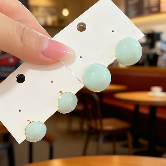 Poppin-Glaze Huggie Earring Ear Stud