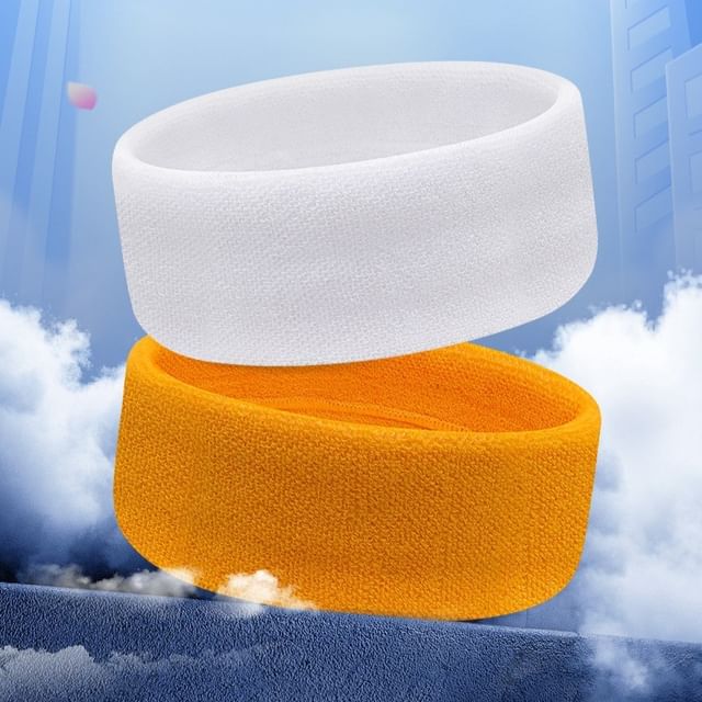 Poppin-Plain Sports Headband