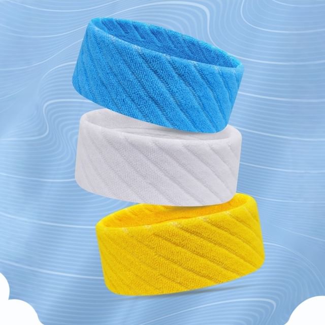 Poppin-Ribbed Plain Sports Headband
