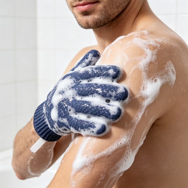 Porcini-Body Scrub Gloves