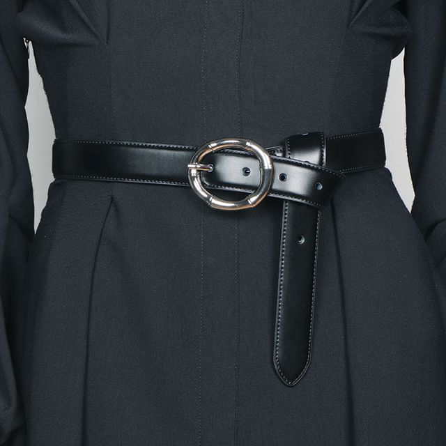 Poyol-Round Buckle Belt