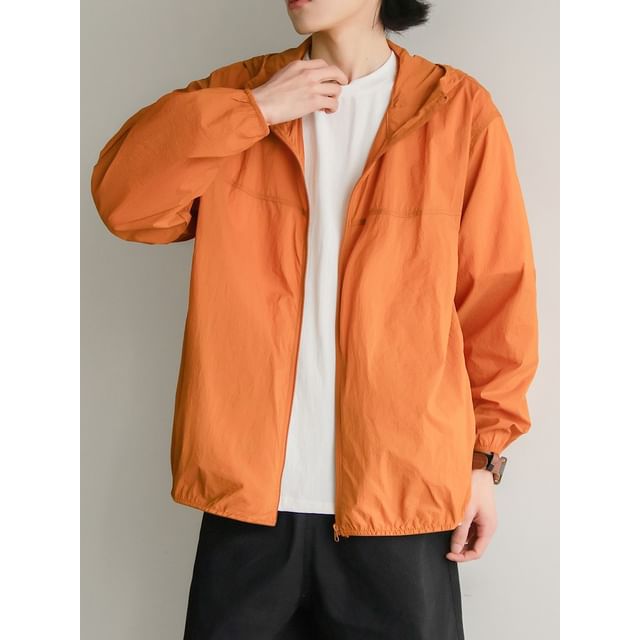 preppyfella-UPF50 Sun-Protection Hooded Light Jacket