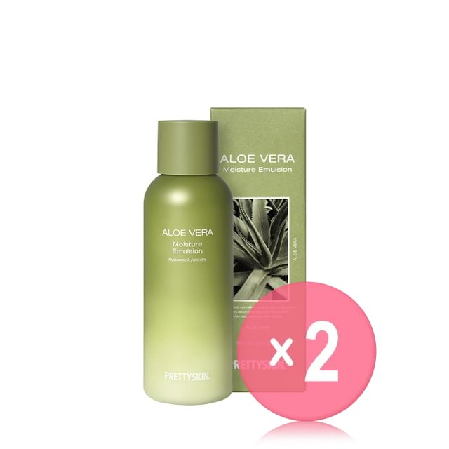Pretty skin-Aloe Vera Moisture Emulsion 2pcs Bundle Set