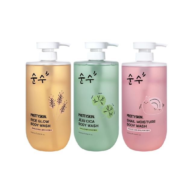 Pretty skin-Body Wash - 3 Types