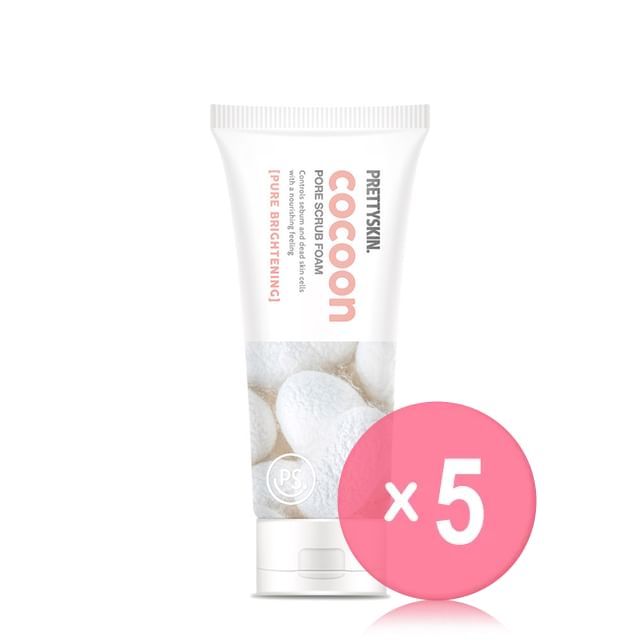Pretty skin-Cocoon Pore Scrub Foam 5pcs Bundle Set