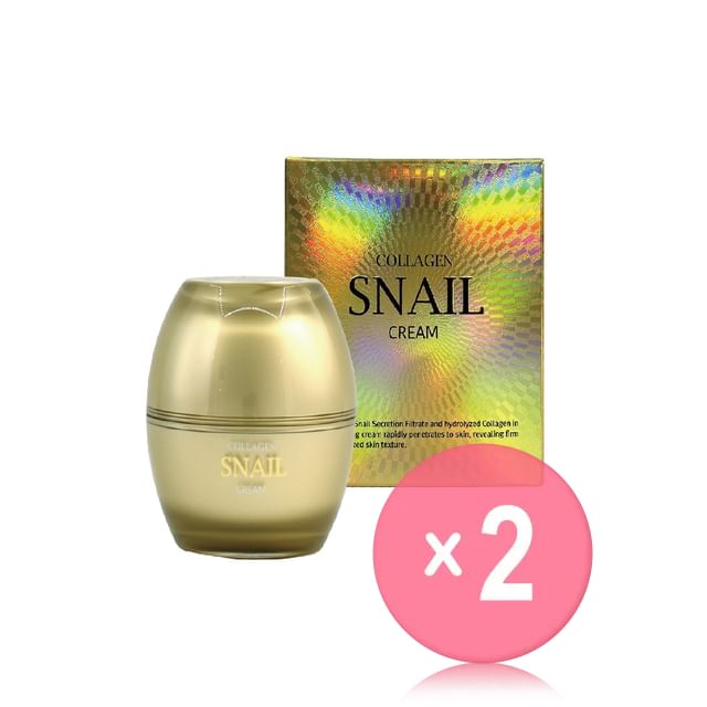 Pretty skin-Collagen Snail Cream 2pcs Bundle Set