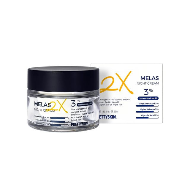 Pretty skin-Melas 2X Night Cream