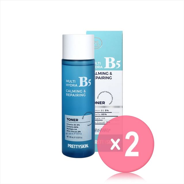 Pretty skin-Multi Hydra B5 Calming Repairing Toner 2pcs Bundle Set