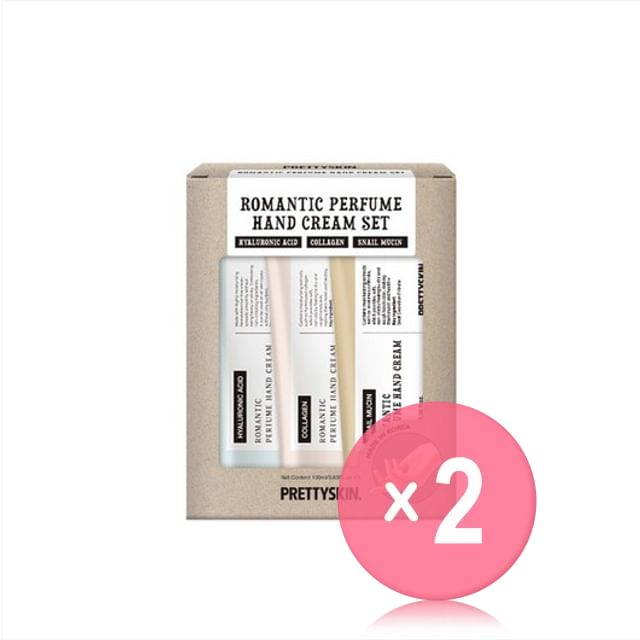 Pretty skin-Romantic Perfume Hand Cream Set 2pcs Bundle Set