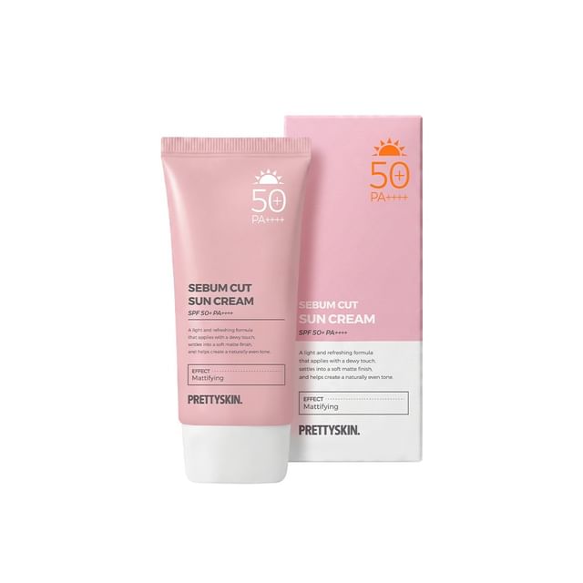 Pretty skin-Sebum Cut Sun Cream