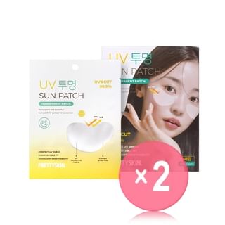 Pretty skin-UV Transparent Sun Patch 2pcs Bundle Set