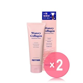 Pretty skin-Watery Collagen Wrapping Mask Set 2pcs Bundle Set