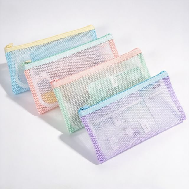 princesseria-Mesh Pencil Case