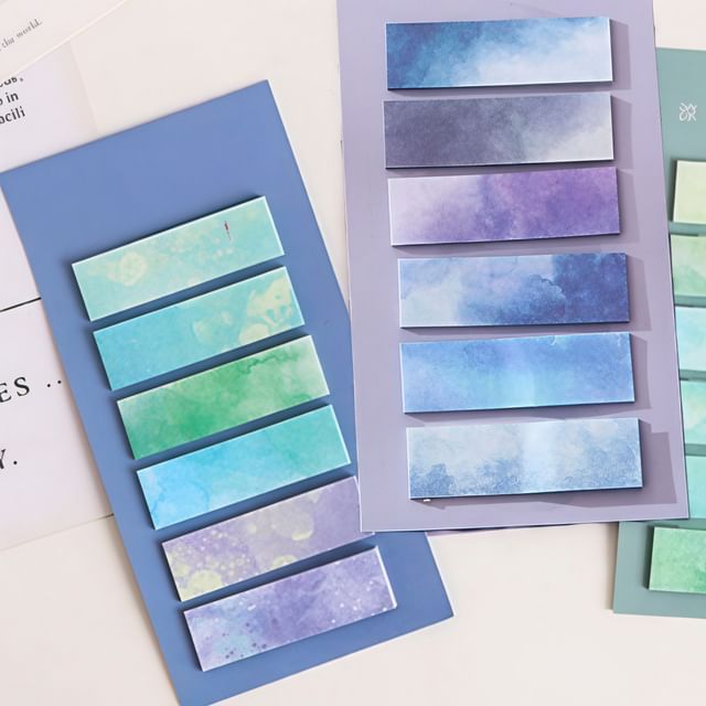 princesseria-Tie Dye Print Sticky Note