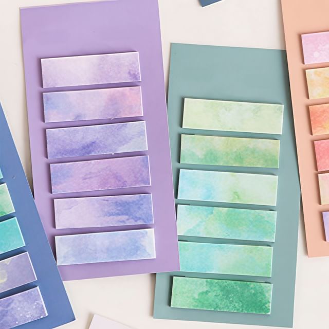 princesseria-Tie Dye Print Sticky Note