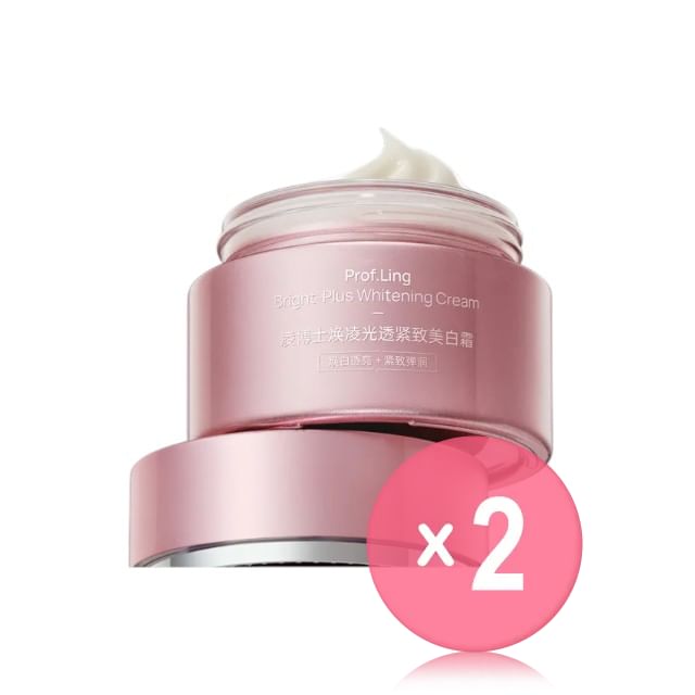 PROF-LING-Bright-Plus Whitening Cream 2pcs Bundle Set
