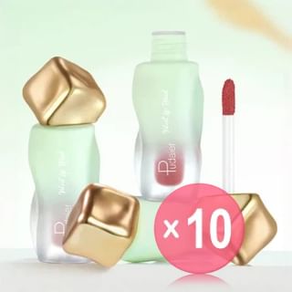 Pudaier-Aqua Touch Lip Mud- 12 Colors 10pcs Bundle Set
