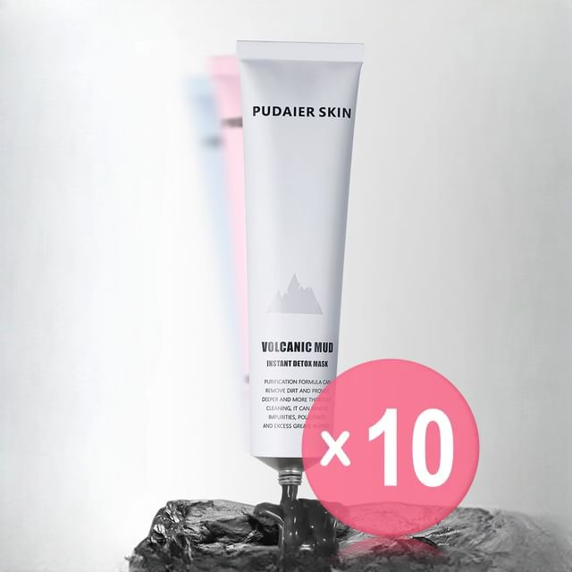 Pudaier-Cleansing Mud Mask - 3 Types 10pcs Bundle Set