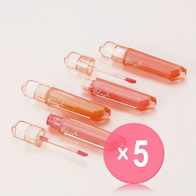 Pudaier-Matte Liquid Blush Stick - 9 Colors 5pcs Bundle Set