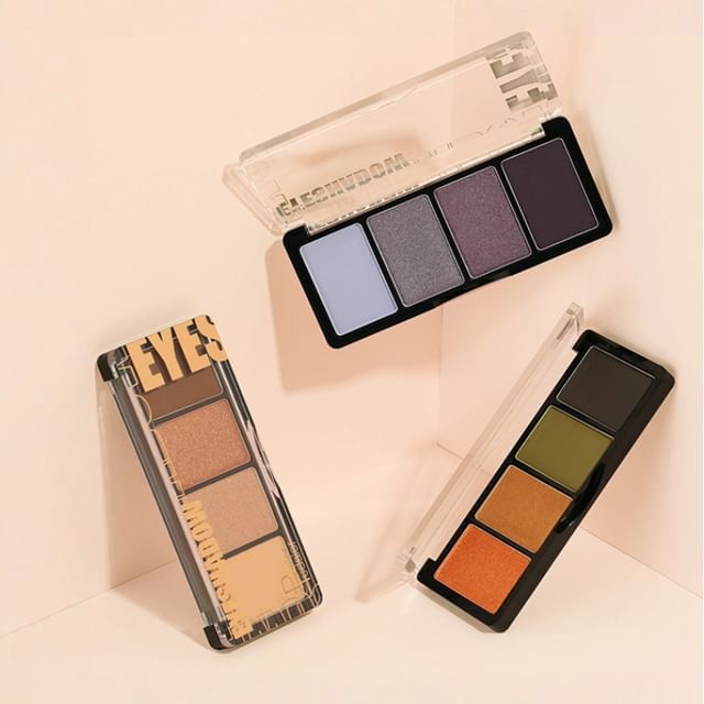 Pudaier-Matte Quad Eyeshadow Palette - 10 Types