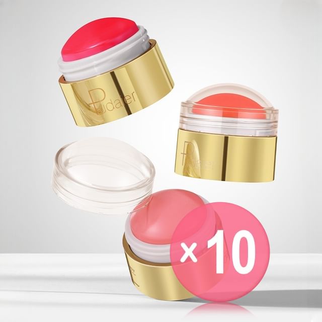 Pudaier-Moisturizing Tinted Lip Mask - 6 Colors 10pcs Bundle Set
