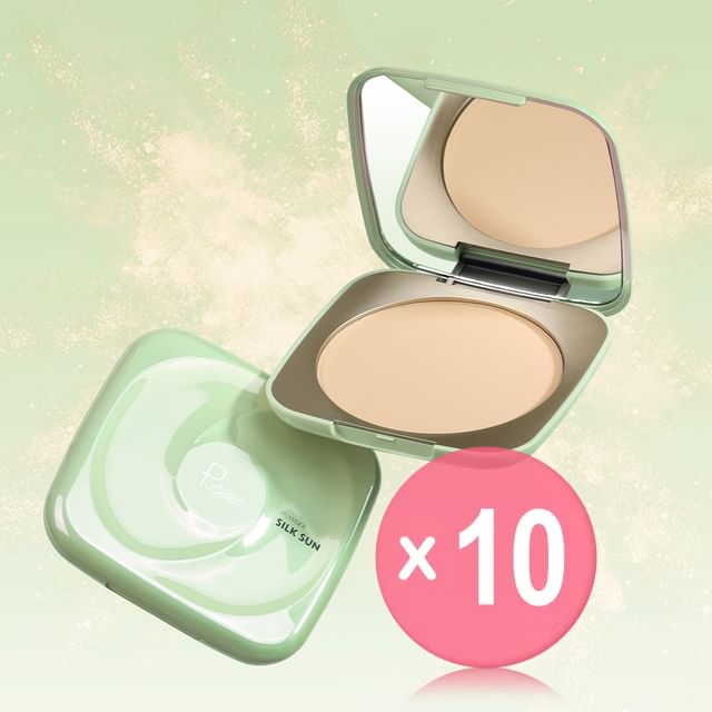 Pudaier-Silky Mist Soft Veil Setting Powder - 8 Colors 10pcs Bundle Set