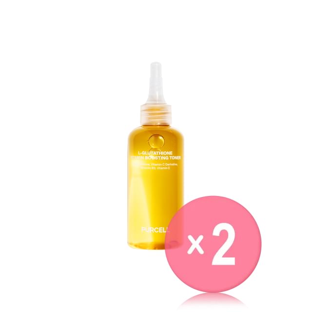 PURCELL-L-Glutathione Vitamin Boosting Toner 2pcs Bundle Set
