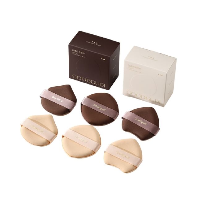 Puremantis-Set of 3 Cushion Puff