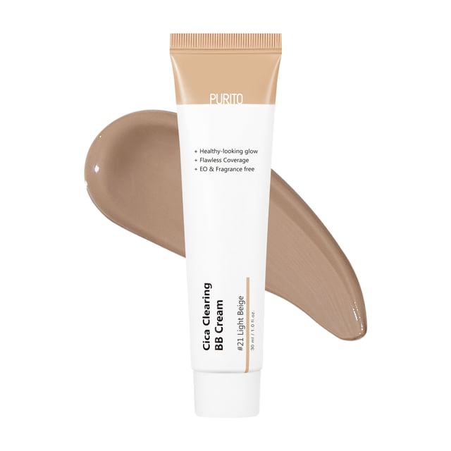 Purito SEOUL-Cica Clearing BB Cream - 6 Colors-21 Light Beige