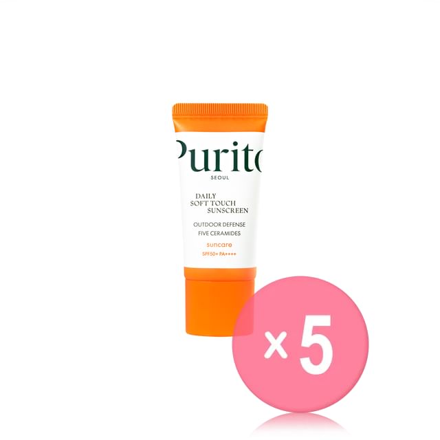 Purito SEOUL-Daily Soft Touch Sunscreen Mini 2024 Version 5pcs Bundle Set