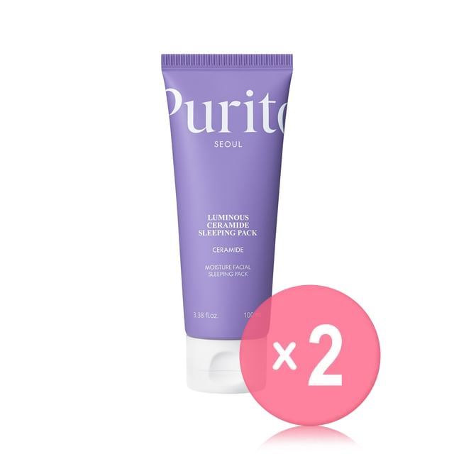 Purito SEOUL-Luminous Ceramide Sleeping Pack 2pcs Bundle Set