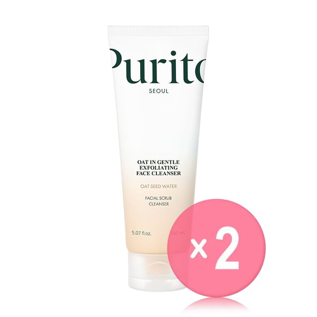 Purito SEOUL-Oat In Gentle Exfoliating Face Cleanser 2pcs Bundle Set