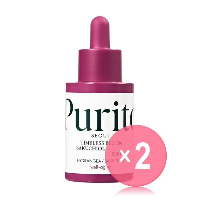 Purito SEOUL-Timeless Bloom Bakuchiol Serum 2pcs Bundle Set