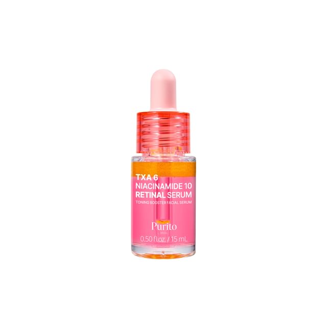 Purito SEOUL-TXA 6 Niacinamide 10 Retinal Serum Mini - Sérum éclat anti-taches au rétinal et niacinamide - exclusivité YesStyle petit format-15 Ml
