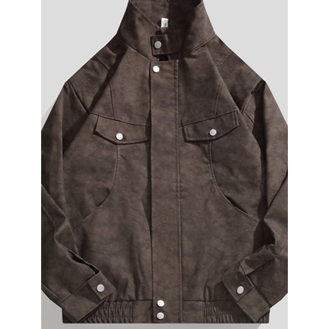 purplelouve-Tie-Dyed Zip Jacket