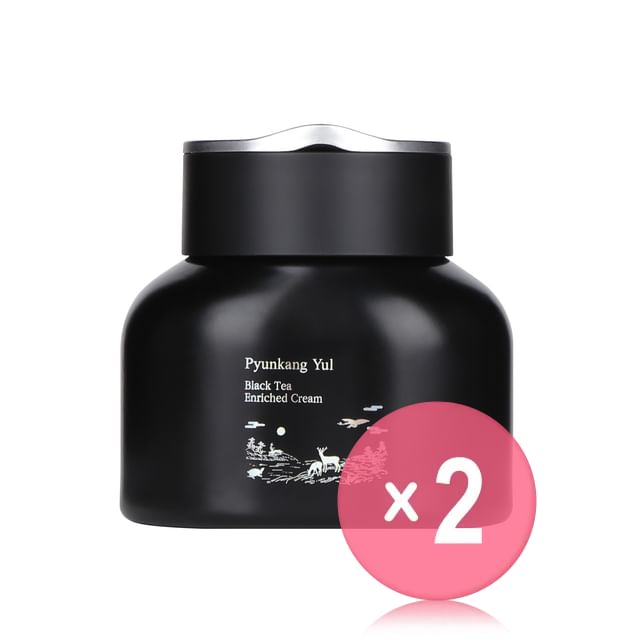 Pyunkang Yul-Black Tea Enriched Cream 2pcs Bundle Set