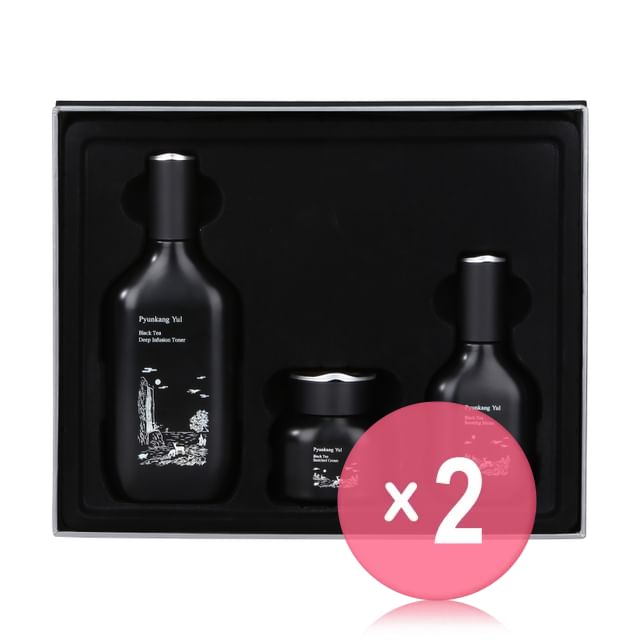 Pyunkang Yul-Black Tea Line Gift Set 2pcs Bundle Set