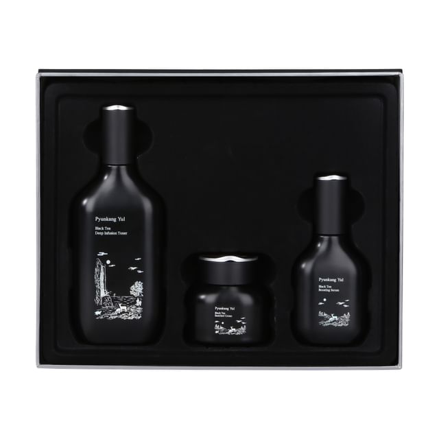 新品 PYUNKANGYUL Black Tea Line Gift Set Amazon.com: [PKY] Pyunkang Yul Black Tea Line Gift Box Set