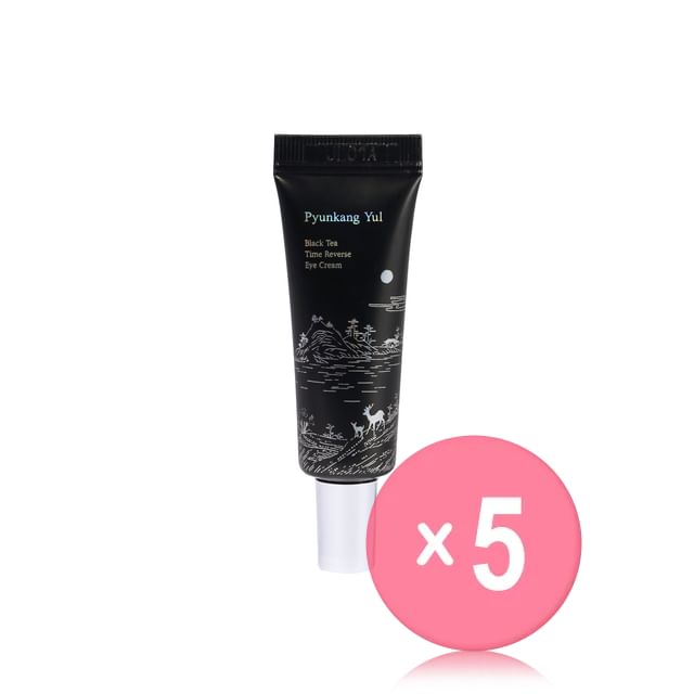 Pyunkang Yul-Black Tea Time Reverse Eye Cream Mini 5pcs Bundle Set