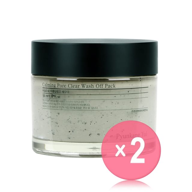 Pyunkang Yul-Calming Pore Clear Wash Off Pack 2pcs Bundle Set