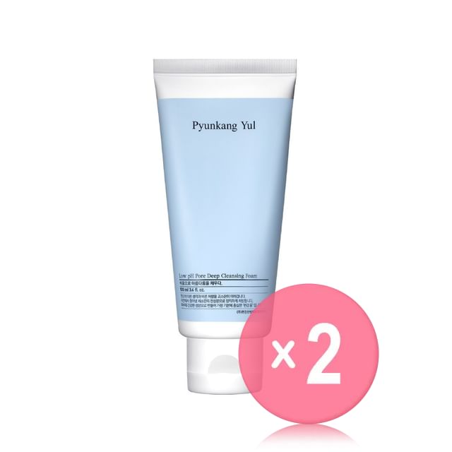 Pyunkang Yul-Low pH Pore Deep Cleansing Foam 2pcs Bundle Set