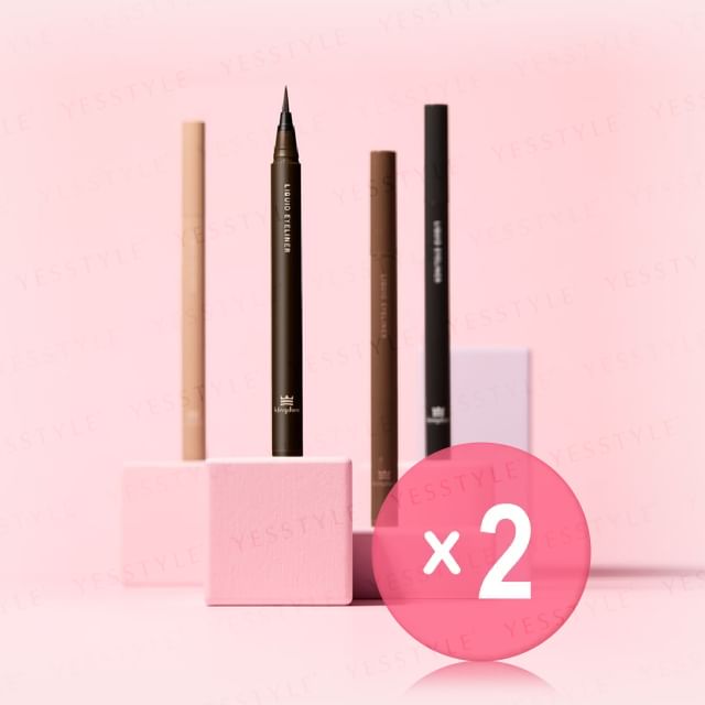 Qtis-kingdom Liquid Eyeliner TP 2pcs Bundle Set
