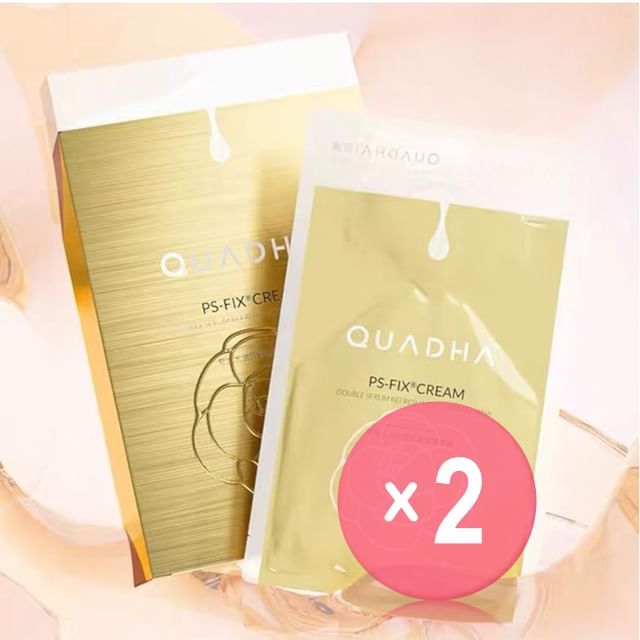 QUADHA-Double Serum Refresh Moisturizing Mask 2pcs Bundle Set