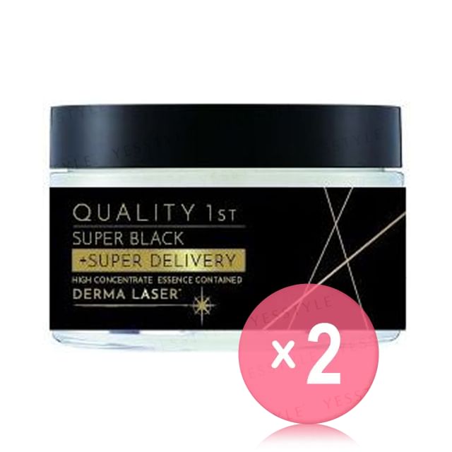 Quality First-Derma Laser Super Black VC100 Cream 2pcs Bundle Set