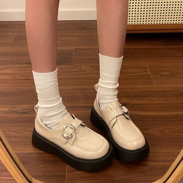 Queen Zoo-Platform Buckled Loafers