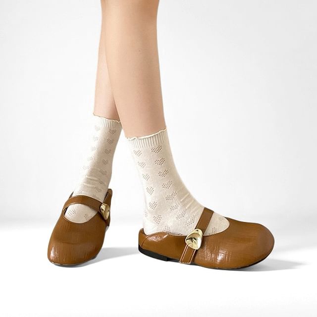 Queen Zoo-Round Toe Mary Jane Shoes