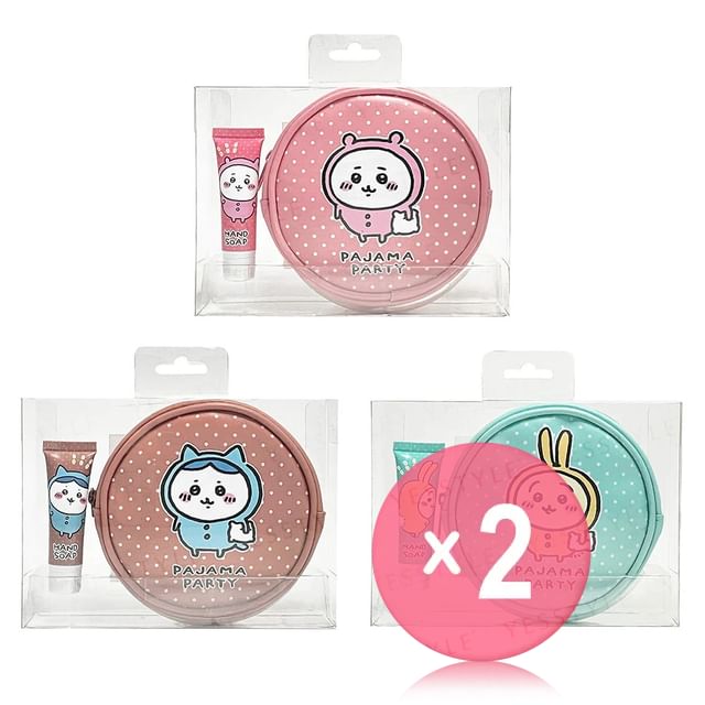 RACE-Chiikawa Hand Soap Set With Pouch 2pcs Bundle Set