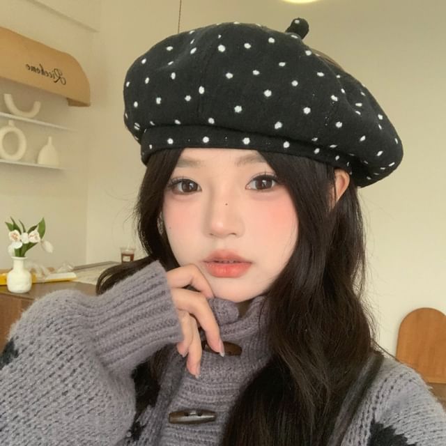 Raconteur-Dotted Beret