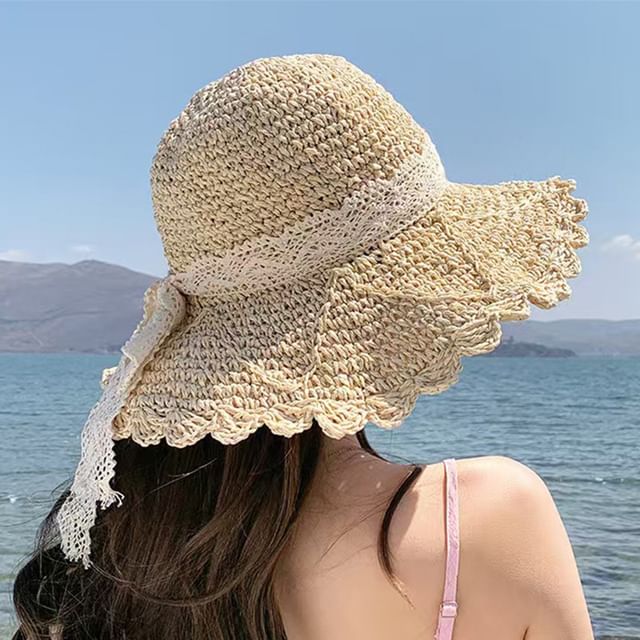 Raconteur-Lace Straw Hat